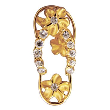 アクセサリー Aloha Paradise Collection サンダルペンダント [14KT イエロー