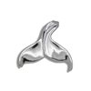 Paradise Collection Sterling Silver Whale Tail Pendant