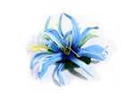 Sky Blue Extra Small Spider Lily Hair Clip 3.75"