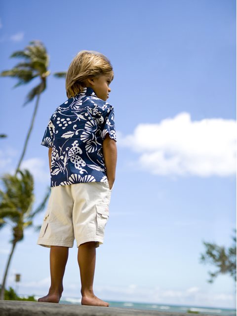 おまけ付】 Royal Hawaiian アロハシャツ キッズ ベビー 90〜95㎝ 半袖