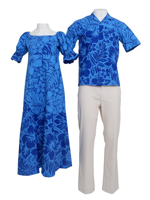 ハワイ挙式参列におすすめのカップル・ペアおそろい服