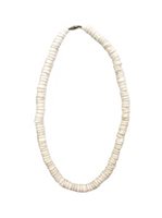 Big White Puka Shell Necklace