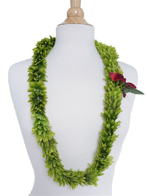Green Hawaiian Lei