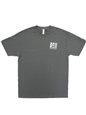 Island Honu Charcoal Gray Cotton Men&#39;s Hawaiian T-Shirt