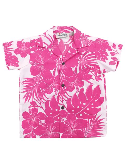 pink hawaiian shirt