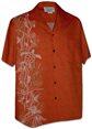 Pacific Legend Ocean Panel Tangy Cotton Men&#39;s Hawaiian Shirt