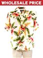 [Wholesale] Two Palms Sonic Beige Rayon Men&#39;s Hawaiian Shirt