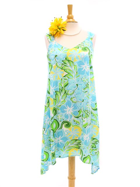 turquoise short dress