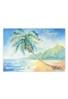 Island Heritage Holiday on the Beach Deluxe Boxed Christmas Cards 12Piece set