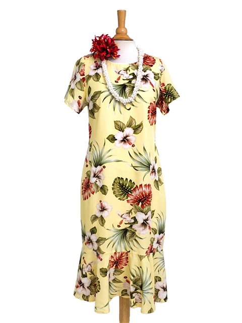 plus size hawaiian dress