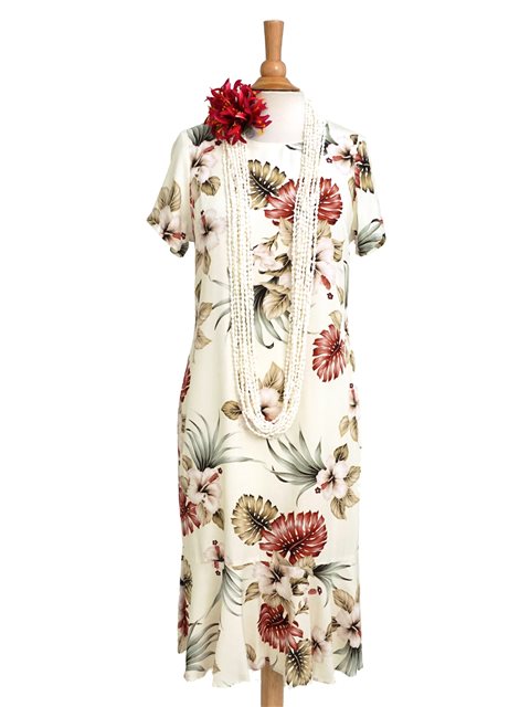 rayon midi dress with sleeves