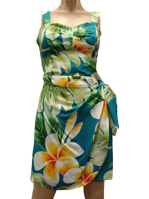 rayon hawaiian dresses