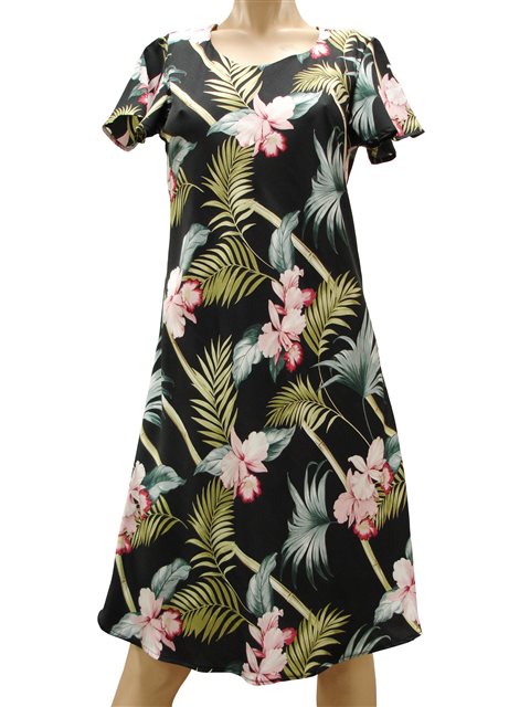 sleeves Short Dress | AlohaOutlet
