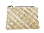 Small Natural Lauhala Clutch Bag