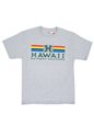 UH UH Vintage Rainbow Gray Men&#39;s Hawaiian T-Shirt