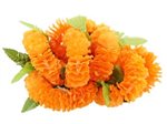 Orange Ilima Hula Hair Clip 7.5"x6.3"