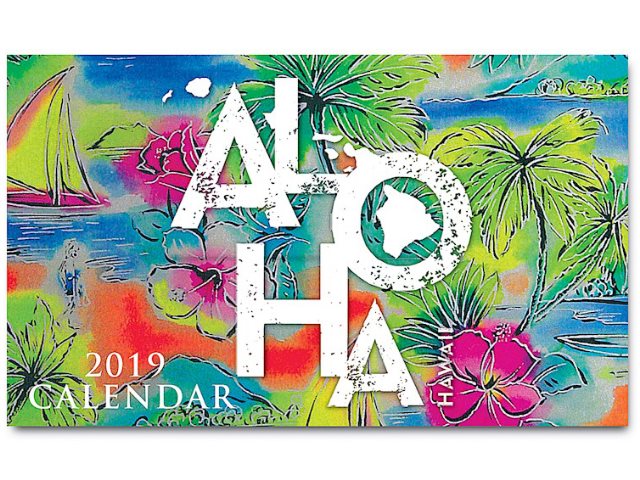 Island Heritage Tropical Aloha 2019 Pocket Hawaiian Calendar | AlohaOutlet