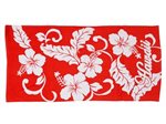 Hibiscus Red Hawaiian Towel