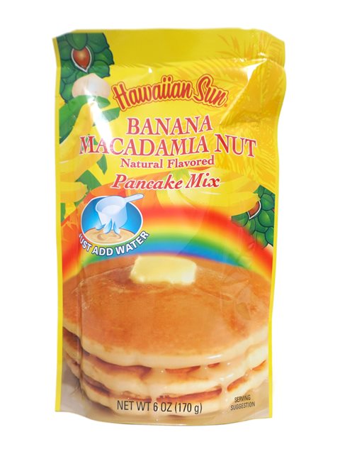 Hawaiian Sun パンケーキミックス バナナ マカダミアナッツ Alohaoutlet アロハアウトレット