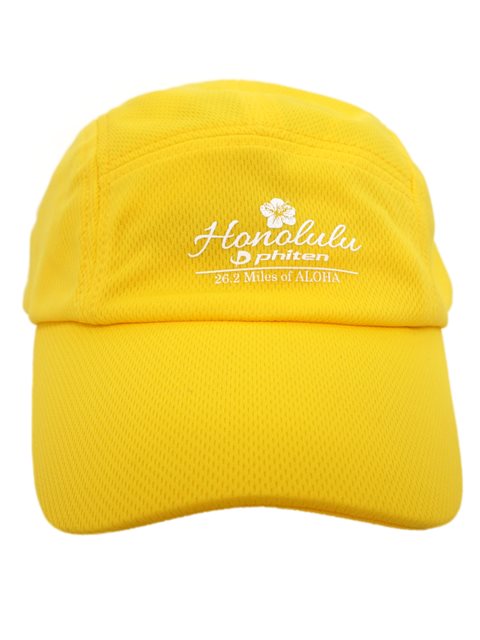 ハワイ限定】 Phiten Hawaii スポーツキャップ [イエロー