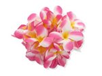 Cherry Pink Aloha Plumeria Double Bracelet 1Piece