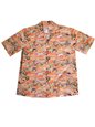 Ky&#39;s Tropical Fish Orange Men&#39;s Hawaiian Shirt