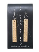 Na Maka Kahiko Ohe (Bamboo) Maka Maka Earrings