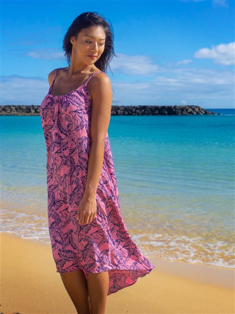 light coral maxi dress