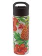 Island Heritage Tropical Pineapple - White Island Flask Tumbler