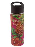 Island Heritage Tropical Pineapple - Pink Island Flask Tumbler