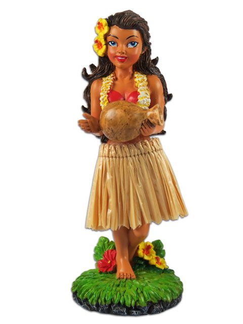 hawaiian dashboard doll