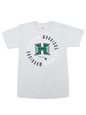 UH UH Circle Mesh Light Heather Grey Men&#39;s Hawaiian T-Shirt