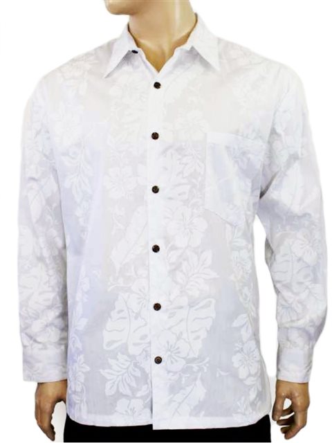 hawaiian dress shirt long sleeve