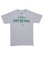 UH Multi H Islands Grey Polycotton Men&#39;s Hawaiian T-Shirt