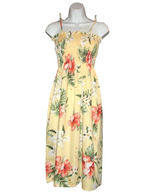 yellow cotton dresses