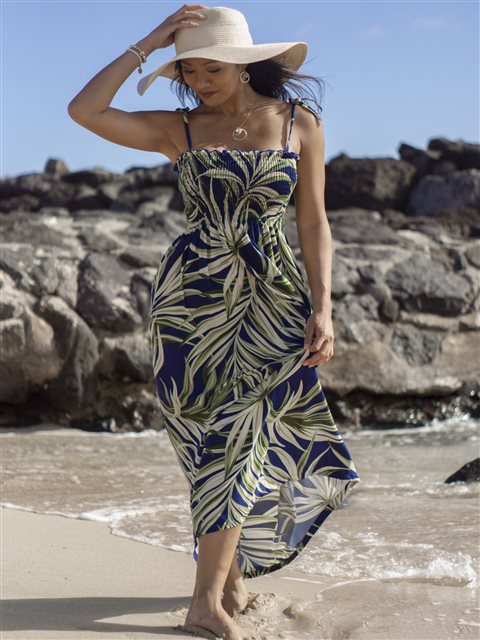 navy summer maxi dress