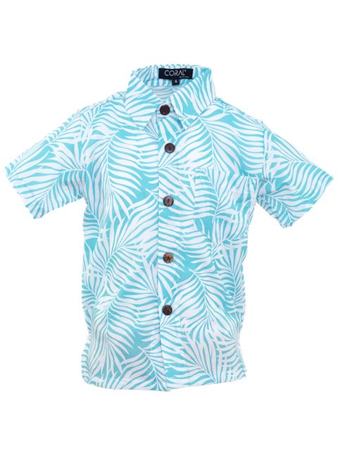 boys aqua shirt