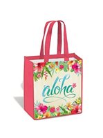 Island Heritage Aloha Floral Eco Tote Bag