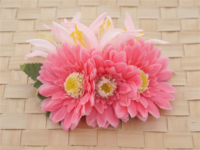 デイジー スパイダーリリーヘアクリップ 11cm ピンク Alohaoutlet アロハアウトレット デイジー スパイダーリリーヘアクリップ 11cm ピンク Alohaoutlet アロハアウトレット