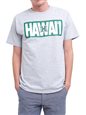UH Hawaii H  Grey Polycotton Men&#39;s Hawaiian T-Shirt
