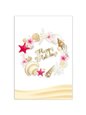 Island Heritage Seashell Wreath Boxed Christmas Cards Supreme