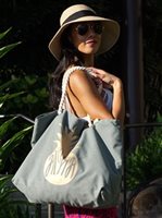 Aloha Pineapple Grey Canvas Bag