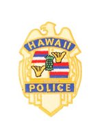 KC Hawaii HAWAII POLICE Embroidery Patch