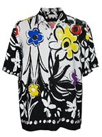 Jams World メンズアロハシャツ [シャドウ ガーデン] | AlohaOutlet 