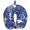 Island Heritage HIBISCUS FLORAL BLUE Island Travel Pillow