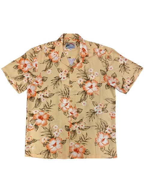 Aloha Shirt Mens Hawaiian Shirts Paradise Hibiscus Hawaiian Shirts Hawaiian 
