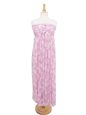 Sarong King Pineapple Pink Lavender Wailea Long Dress