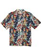 Two Palms Parrots Navy Rayon Men&#39;s Hawaiian Shirt
