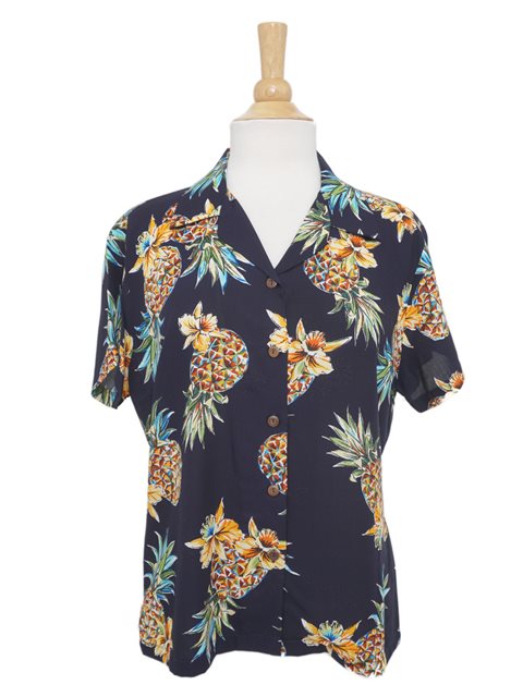 yellow hawaiian shirt womens