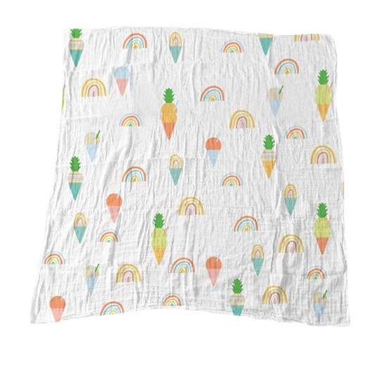 blank muslin blankets